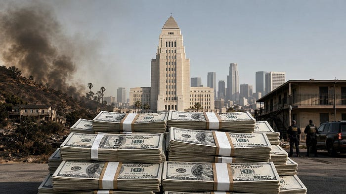 Cover image for EXCLUSIVE: L.A. County Pays Illegal Aliens’ Rent Debt After ICE Raids—Using Money Diverted From Wildfire Relief. by Natalie Winters