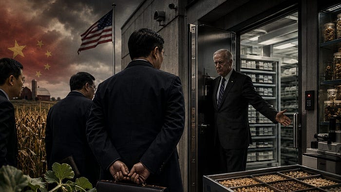 Cover image for     EXPOSED: How Americans On China’s Payroll Helped A Chinese Spy Front Arrange Secret Visits To USDA Labs by Natalie Winters